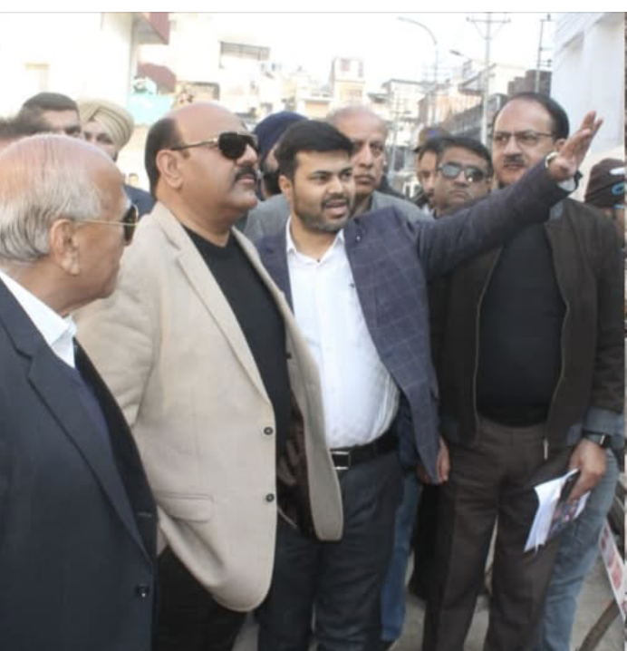 Dy CM Inspects Smart City Works; Asks To Fast Pace Jammu Beautification